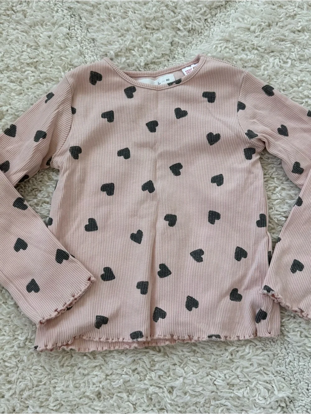 Zara Ribbed Hearts Set